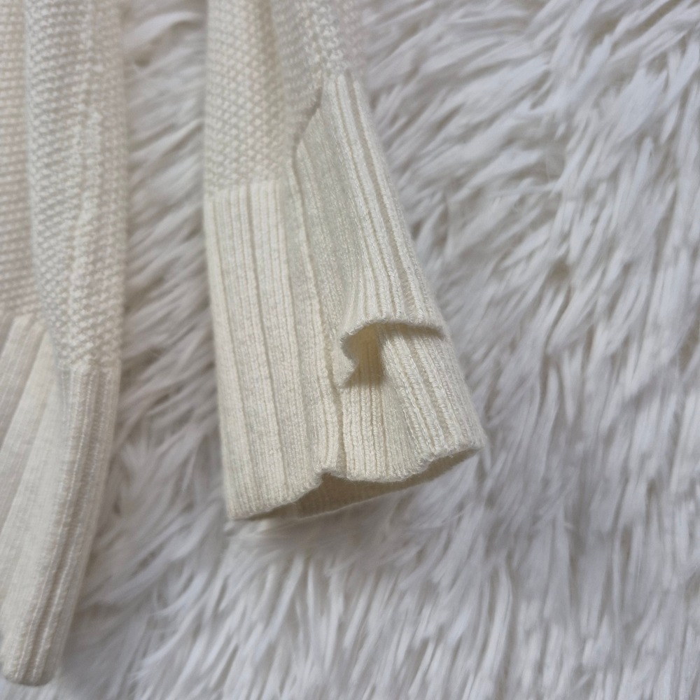 Lululemon Sincerely Yours Cashmere Blend Knit Sweater Ivory Neutral - Picture 2 of 8
